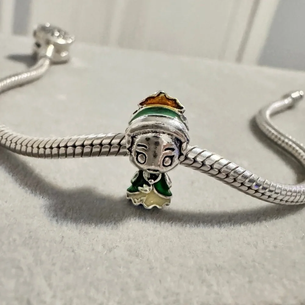 Disney Princess Tiara Bead Charm fits‎ PANDORA Bracelet